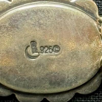 Carolyn Pollack Relios Sterling silver beaded turquoise bracelet