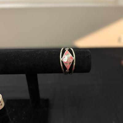 Pink Abalone Bracelet