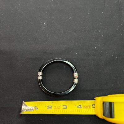 Black Ogate & Micro Opal