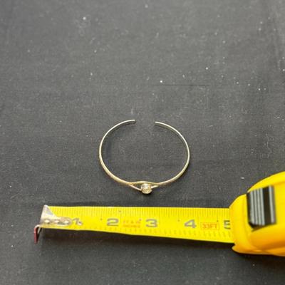 925 Silver Herkimer Diamond Bracelet, Designer Deb Guyo