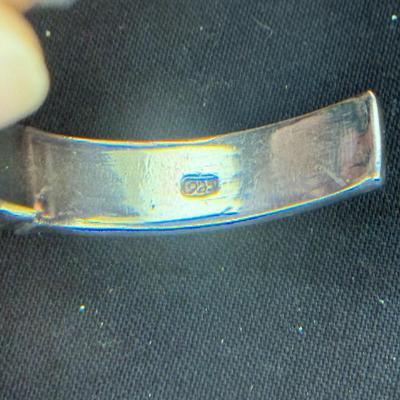 Sterling Silver Tibeten Old Silver Turquoise And Coral Stone Bracelet