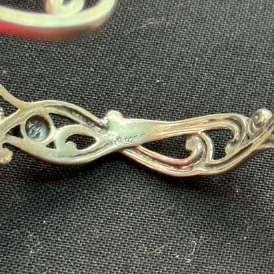 Carolyn Pollack Sterling Silver Sleeping Beauty Turquoise Cuff Bracelet 925 *