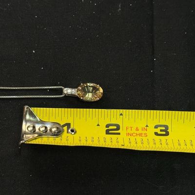 Quartz Champagne Necklace