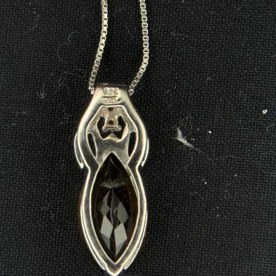 Champagne w/ yellow sapphire necklace