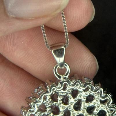 Tanzanite (7.71ctw) necklace