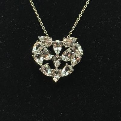 goshenite gemstone necklace