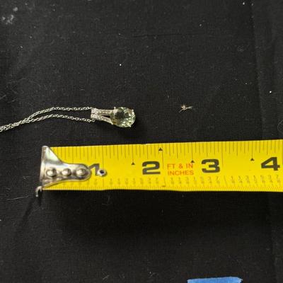 Prasiolite (2.55 CTW) Necklace