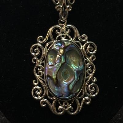 Abalone Ripple Necklace