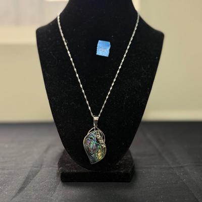 Abalone Ripple Necklace