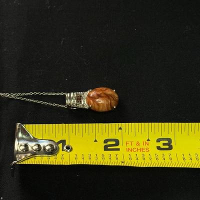 Mexican Carmel opal & Kermelho