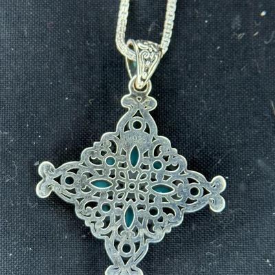 Turquoise pendandt necklace