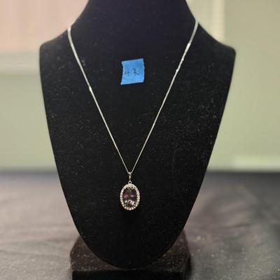 Mystic topac necklace