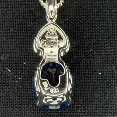 Blue Sapphire Fluorite Color Change (4.50 CTW) (925)