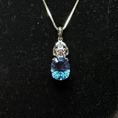 Blue Sapphire Fluorite Color Change (4.50 CTW) (925)