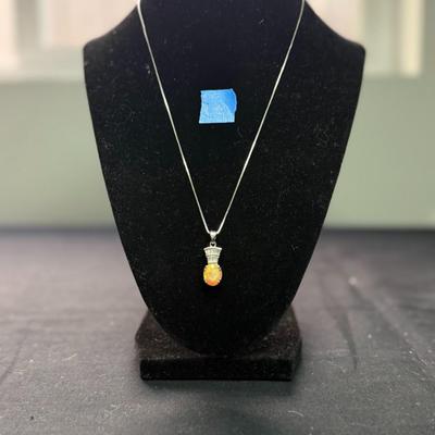 Opal Zirconia Necklace
