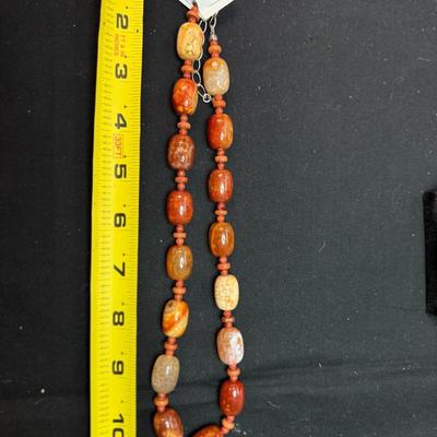 Jay King Mexican fire Opal Necklace