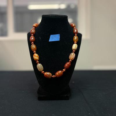 Jay King Mexican fire Opal Necklace