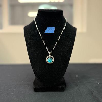 Blue stone pendant Pendant Necklace