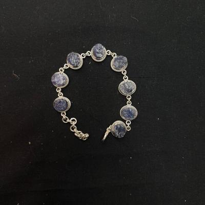 12x10MM Rough Tanzonite From Russia 8 Stones (RARE)