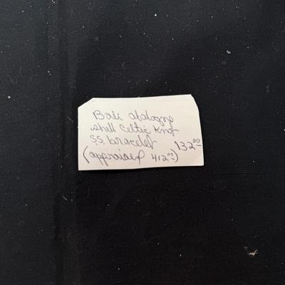 Bali Abalonge Shell Celtic Knot