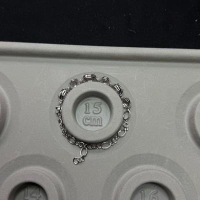 9CTW Oval and Round Multi-color Quartz W/ .9CTW Round White Topaz sterling Silver Bracelet