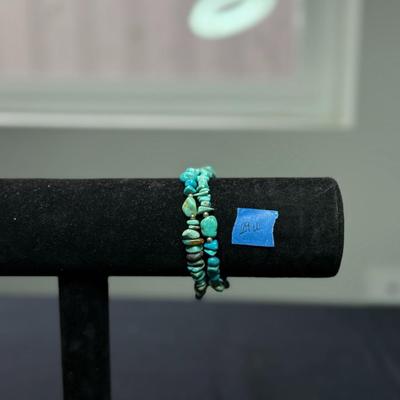 Turquoise Sterling Toggle Bracelet