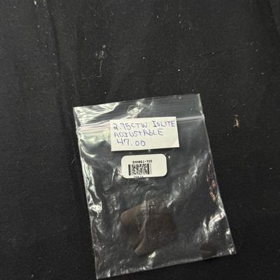 2.95CTW Iolite Adjustable Bracelet