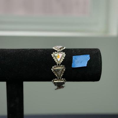 Mexican Sterling Silver Abalone Shell 