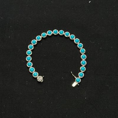 Sleeping Beauty Turquoise Bracelet