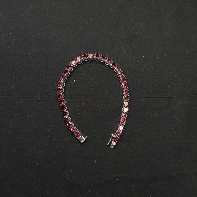 Pink Rinestone Bracelet