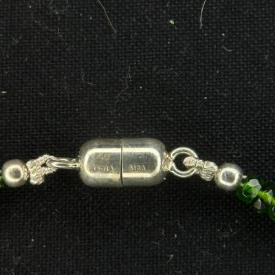 Chrome Diopoide Necklace