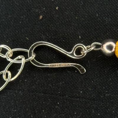 Alunite Yellow Pendant Necklace