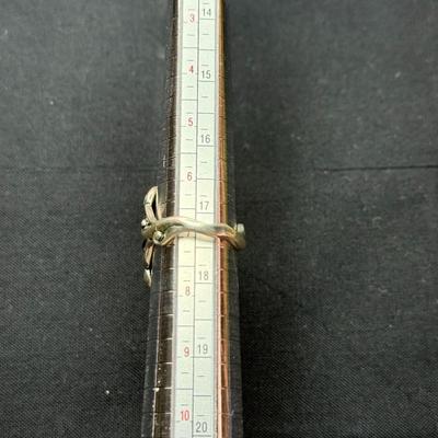 Carolyn Pollack Beautiful Sterling Sleeping Beauty Turquoise Ring