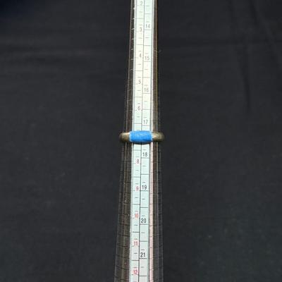 Vintage Sterling Signed DP Doug Paulus India Marquise Moonstone Ring