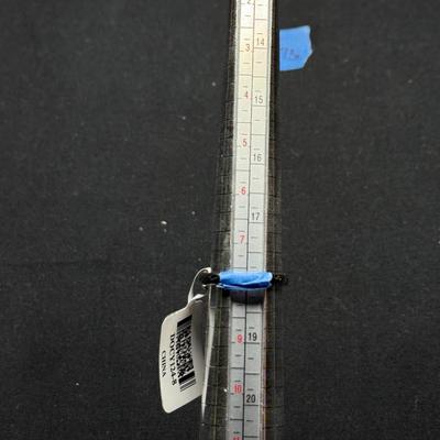 Oval Blue Apatite w/ 1.75CTW Round Black Spinel Sterling Silver