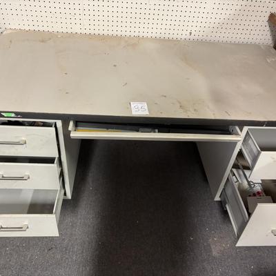 Metal Desk