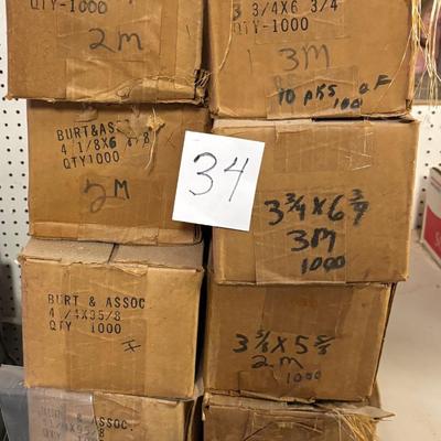Burt and Assoc. Small Plastic Bag Lot