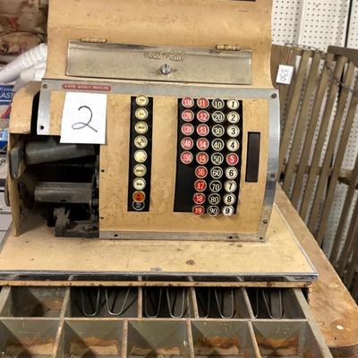 Vintage National Cash Register