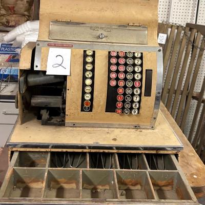 Vintage National Cash Register