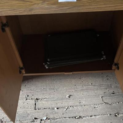 Wood Filing Cabinet