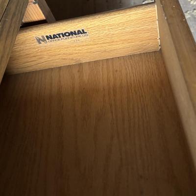 Wood Filing Cabinet