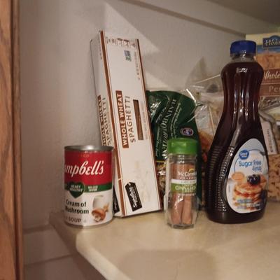 CANNED GOODS, NOODLES AND OTHER FOOD