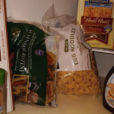 CANNED GOODS, NOODLES AND OTHER FOOD