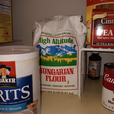 A VARIETY OF GROCERIES
