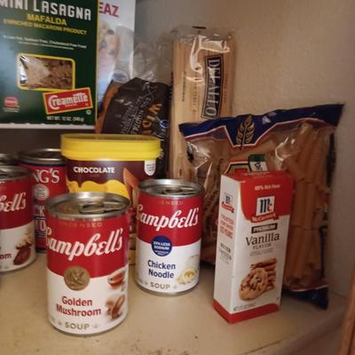 A VARIETY OF GROCERIES