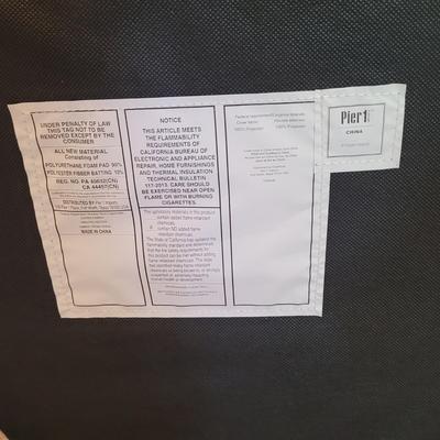 Cane Back French Style Chair & Pillow (B2-EL)