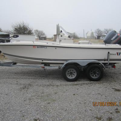 1987 Wellcraft Fisherman 180 Boat, Motor & Trailer