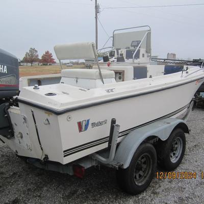 1987 Wellcraft Fisherman 180 Boat, Motor & Trailer
