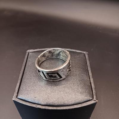 STERLING SILVER RING 8.58g SIZE 10 3/4