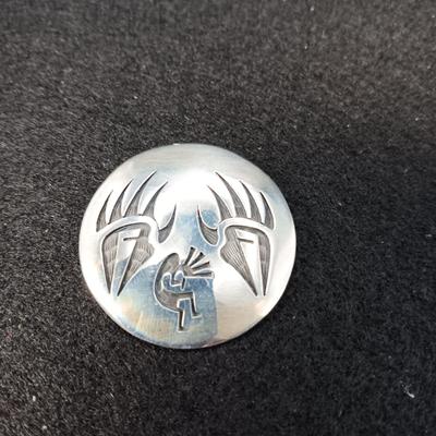 STERLING SILVER BROOCH OR PENDANT 12.71g